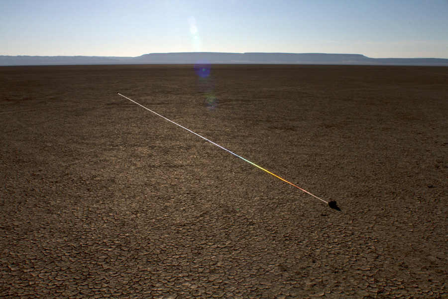 marking time in light, 2014, Alvord Desert, Eastern Oregon 