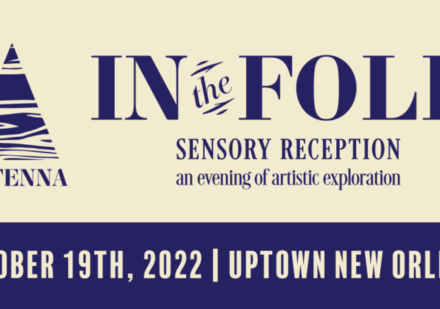 In the Fold Sensory Reception: an evening of artistic exploration | October 19th, 2022 | Uptown, New Orleans